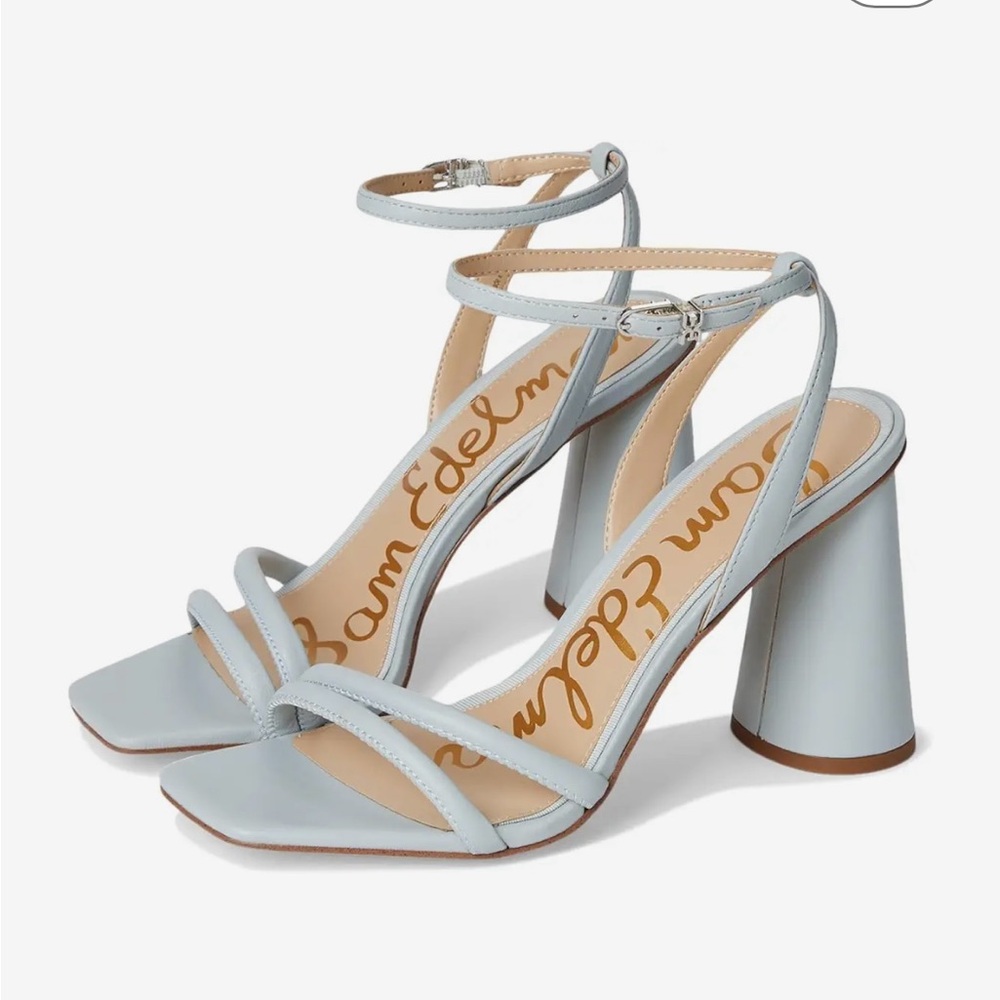 Sam Edelman Women's Blue Strappy Heels